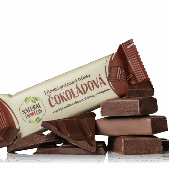 Proteinová tyčinka s kolagenem - Čokoládová